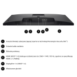 Monitor Dell Pro 27 E2726DS (210-BTQB) - 7