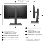 Monitor Dell Pro 22 E2225HSM z 5 letnią gwarancją (210-BRDT/5Y) - 8