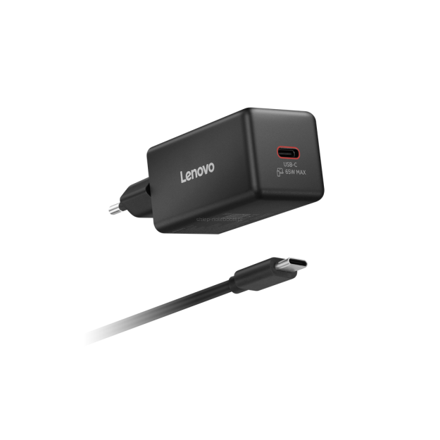 Zasilacz Lenovo 65W Mini USB-C GaN (40AW65WBEU)