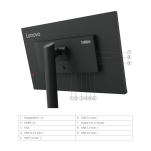 Monitor Lenovo ThinkVision T24i-30 (63CFMATXEU) - 7