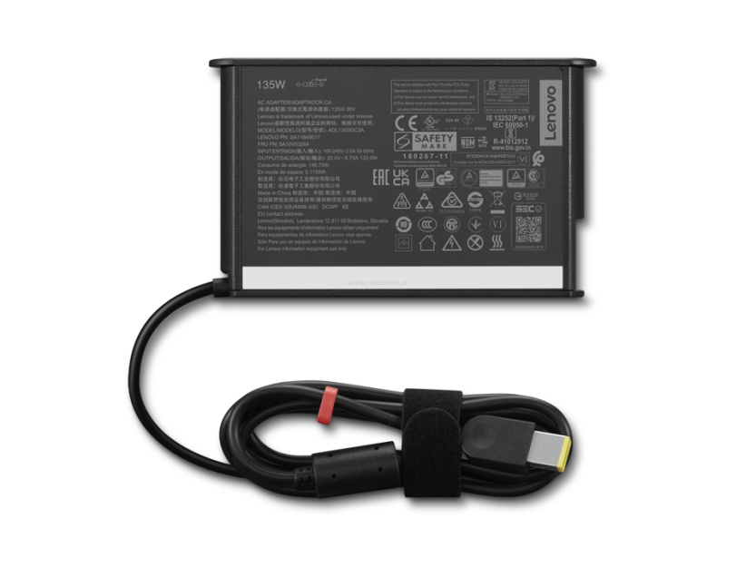Zasilacz Lenovo 135 W ThinkCentre 2. generacji Slim Tip (4X21L38724)