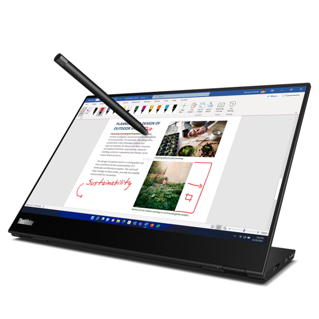 Monitor Lenovo ThinkVision M14T Gen 2 (63FDUAT6WL)