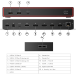 Lenovo ThinkPad USB4 Smart Dock 5500 (40BC0100EU) - 10