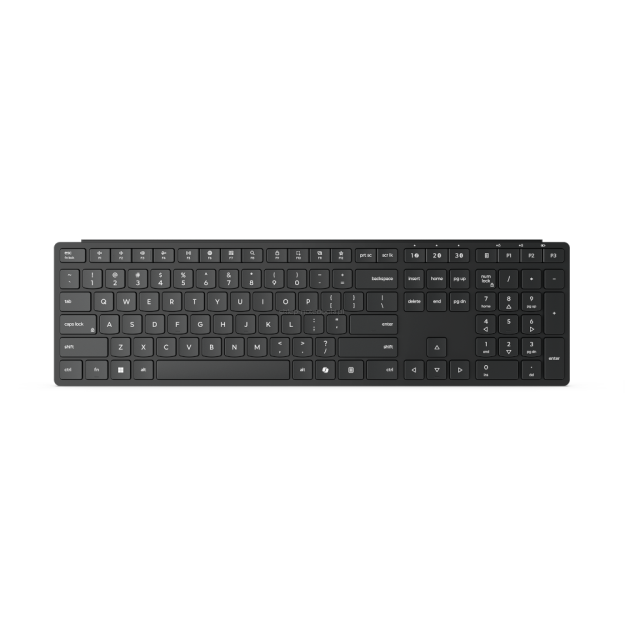 Klawiatura Lenovo bezprzewodowa Multi-Mode Pro Keyboard 6000 US z symbolem Euro (4Y41S04697)