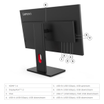 Monitor Lenovo ThinkVision T27-40 z kamerą ThinkVision MC60 (64A5ZAT6EU) - 8