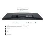 Monitor Dell E2225HS 22'' z 5 letnią gwarancją (210-BNJT/5Y) - 7