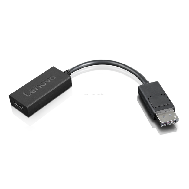 Przejściówka Lenovo DisplayPort (męski) na HDMI 2.0 (żeński) (4X90R61023)