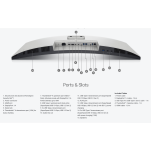Monitor Dell U3425WE 34'' zakrzywiony (210-BMDW) - 7