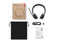 Bezprzewodowy zestaw słuchawkowy Lenovo Dual-Mode ANC 6550 USB-C (4XD1S19778) - 6
