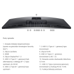 Monitor Dell P3424WEB (210-BFOB) - 9