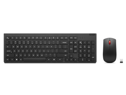 Zestaw klawiatura i mysz Lenovo Essential Wireless Combo Gen 2 z symbolem Euro (4X31N50746)