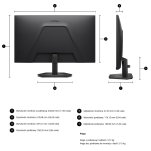 Monitor Dell 27 - SE2726HG (210-BTSP) - 7