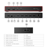 Stacja dokująca Lenovo ThinkPad Thunderbolt 4 Smart Dock Gen2 7500 (40BE0135EU) - 10